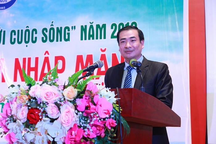 Ông Nguyễn Văn Toàn – Tổng biên tập Tạp chí Môi trường và Cuộc sống, Trưởng Ban tổ chức Cuộc thi kêu gọi sinh viên tham gia Cuộc thi.