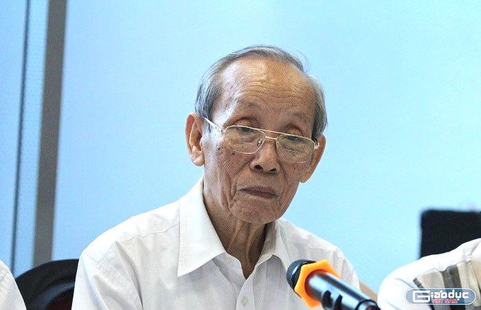 Giáo sư Trần Hồng Quân - nguyên Chủ tịch Hiệp hội Các trường đại học, cao đẳng Việt Nam, nguyên Bộ trưởng Bộ Giáo dục và Đào tạo. (Ảnh: Ngọc Quang) Giáo sư Trần Hồng Quân - nguyên Chủ tịch Hiệp hội Các trường đại học, cao đẳng Việt Nam, nguyên Bộ trưởng Bộ Giáo dục và Đào tạo. (Ảnh: Ngọc Quang)