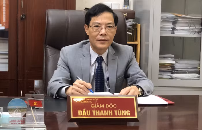 Ông Đầu Thanh Tùng - Giám đốc Sở Nội vụ Thanh Hóa. Ảnh của XUÂN DU.
