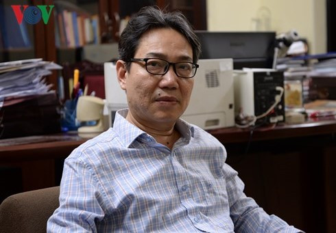 Tiến sĩ Đinh Văn Minh, Viện trưởng Viện chiến lược và Khoa học Thanh tra - Thanh tra Chính phủ. ảnh của VOV.