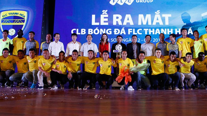 Ngày 12/6/2015, Tập đoàn FLC đã tổ chức lễ ra mắt chính thức Câu lạc bộ Bóng đá FLC Thanh Hóa. Ảnh đăng trên Báo Vneconomy. Ngày 12/6/2015, Tập đoàn FLC đã tổ chức lễ ra mắt chính thức Câu lạc bộ Bóng đá FLC Thanh Hóa. Ảnh đăng trên Báo Vneconomy.