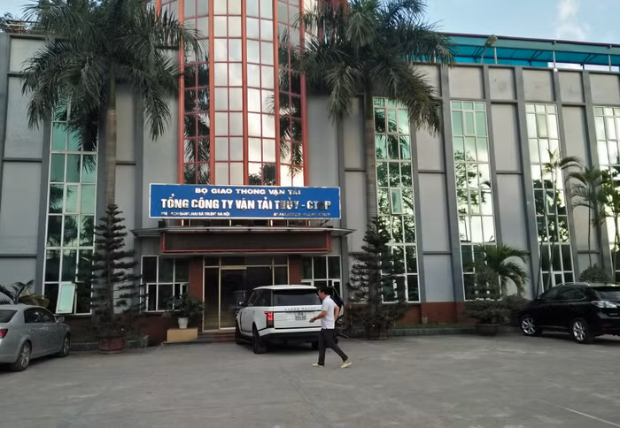 Trụ sở Tổng công ty vận tải thủy - Công ty cổ phần. Ảnh của Xuân Quang/giaoduc.net.vn.