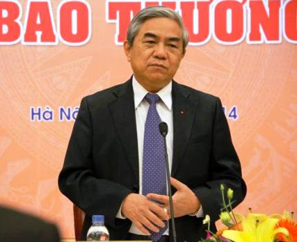 Bộ Trưởng Nguyễn Quân trả lời báo giới hôm 9/12 (Ảnh: Quốc Toản) Bộ Trưởng Nguyễn Quân trả lời báo giới hôm 9/12 (Ảnh: Quốc Toản)