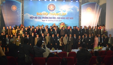 Ban chấp hành Hiệp hội các trường Đại học, Cao Đẳng Việt Nam chính thức ra mắt vào sáng nay