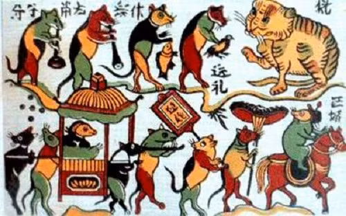 Tranh Đám cưới chuột.