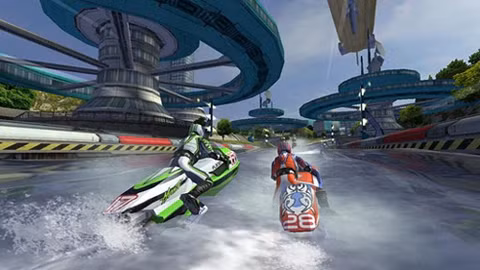 Riptide GP (3 USD): Riptide GP là trò chơi đua cano hấp dẫn được công ty sản xuất chip Nvidia sử dụng để quảng bá cho sức mạnh của dòng chip Tegra 2 năm ngoái, nhấn mạnh khả năng mang lại các hiệu ứng té nước lên màn hình của con chip này. Nvidia cho biết hiệu ứng này sẽ chỉ có trên các máy dùng chip Tegra, tuy nhiên, các thử nghiệm sau đó cho thấy Riptide GP cũng chơi được cả trên Galaxy Samsung Nexus dùng vi xử lý dual-core OMAP của Texas Instruments. Riptide GP (3 USD): Riptide GP là trò chơi đua cano hấp dẫn được công ty sản xuất chip Nvidia sử dụng để quảng bá cho sức mạnh của dòng chip Tegra 2 năm ngoái, nhấn mạnh khả năng mang lại các hiệu ứng té nước lên màn hình của con chip này. Nvidia cho biết hiệu ứng này sẽ chỉ có trên các máy dùng chip Tegra, tuy nhiên, các thử nghiệm sau đó cho thấy Riptide GP cũng chơi được cả trên Galaxy Samsung Nexus dùng vi xử lý dual-core OMAP của Texas Instruments.