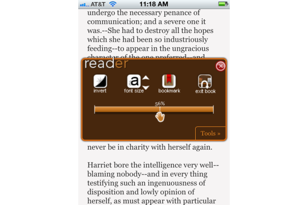 Reader (dbelement.com/apps/reader): Với mục đích lưu trữ, quản lý, đọc sách điện tử và một số văn bản định dạng khác. Tại đây, người dùng có thể tải lên kho e-book của mình cùng các tài liệu khác cũng như có thể thuê sách của thư viện tích hợp luôn trong trang web. Chế độ ban đêm (night time) cho phép đọc thoải mái trong bóng tối mà không làm nhức mắt những người xung quanh. Reader (dbelement.com/apps/reader): Với mục đích lưu trữ, quản lý, đọc sách điện tử và một số văn bản định dạng khác. Tại đây, người dùng có thể tải lên kho e-book của mình cùng các tài liệu khác cũng như có thể thuê sách của thư viện tích hợp luôn trong trang web. Chế độ ban đêm (night time) cho phép đọc thoải mái trong bóng tối mà không làm nhức mắt những người xung quanh.