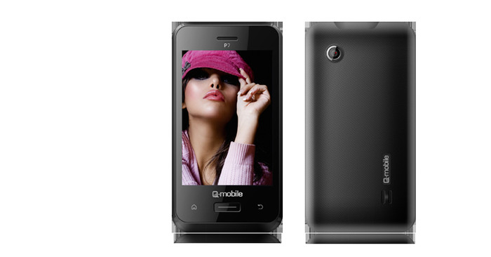 Qmobile P7: P7 hỗ trợ 2 sim 2 sóng online, sử dụng màn hình TFT 3,5 inch cảm ứng đa điểm, amera 3.2 MP, tự động nhận diện nụ cười, có khả năng quay phim. Máy đầy đủ kết nối Wi-Fi, Bluetooth, GPRS/EDGE, khe cắm thẻ nhớ mở rộng lên tới 16GB, tích hợp mạng xã hội và Yahoo, G-talk. Giá tham khảo: 1,79 triệu đồng.