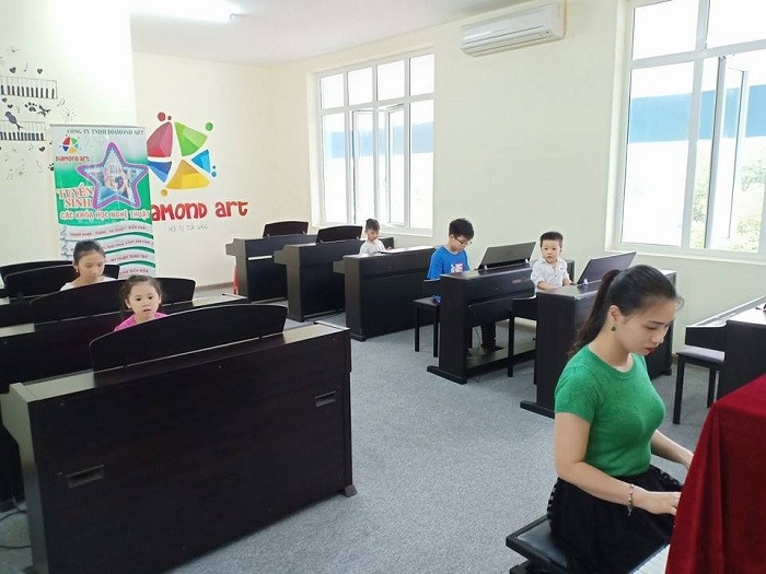 Lớp học Piano sơ cấp của các bạn nhỏ. Lớp học Piano sơ cấp của các bạn nhỏ.