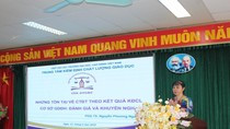 Bà Nguyễn Phương Nga – Giám đốc Trung tâm kiểm định chất lượng Hiệp hội các trường Đại học, Cao đẳng Việt Nam. Bà Nguyễn Phương Nga – Giám đốc Trung tâm kiểm định chất lượng Hiệp hội các trường Đại học, Cao đẳng Việt Nam.