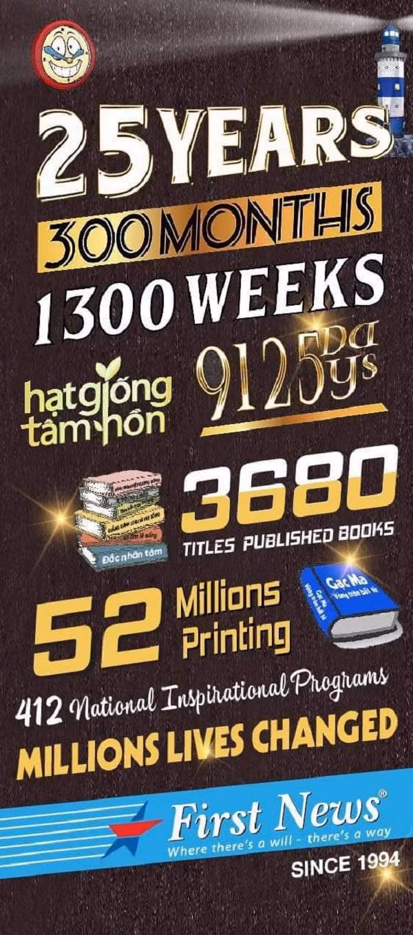 Ý nghĩa hành trình vô tiền khoáng hậu của First News không chỉ đơn thuần là những con số sách được in mà là những chương trình hoạt động mang tính nhân văn lan toả sâu rộng cho cộng đồng, truyền cảm hứng cho giới trẻ Việt Nam nhiều thế hệ.