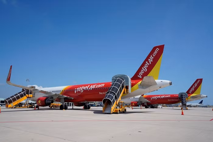 Tỷ trọng doanh thu quốc tế Vietjet đã đạt tới 55% trong quý I/2019. Tỷ trọng doanh thu quốc tế Vietjet đã đạt tới 55% trong quý I/2019.
