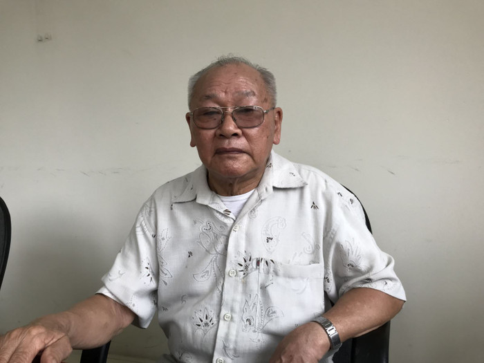 Cựu chiến binh Lâm Đức Hạp. Cựu chiến binh Lâm Đức Hạp.