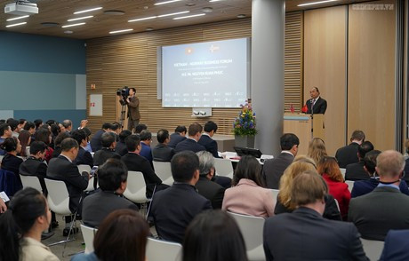 Thủ tướng phát biểu tại Diễn đàn. Ảnh: VGP/Quang Hiếu