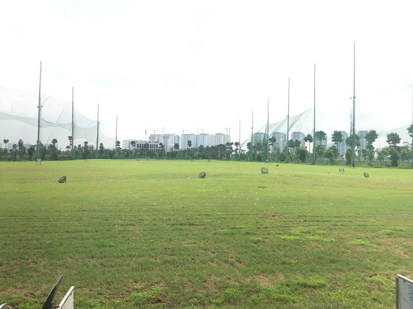 Toàn cảnh sân tập golf Thanh Hà. Toàn cảnh sân tập golf Thanh Hà.