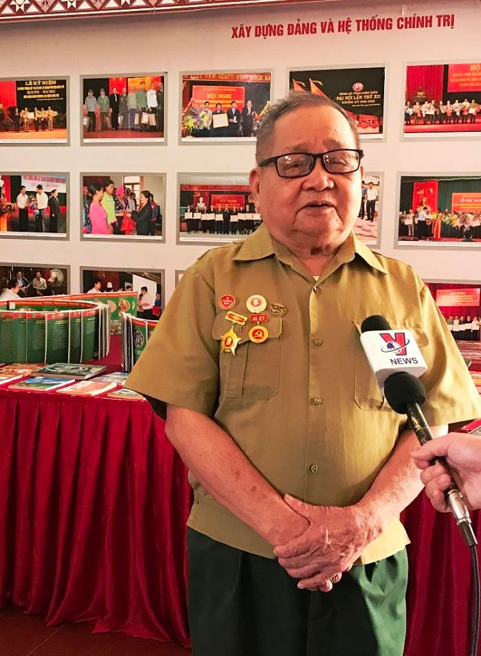 Cựu chiến binh Nguyễn Hữu Chấp. Cựu chiến binh Nguyễn Hữu Chấp.
