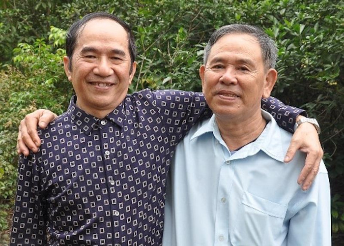 Những nhân vật trong bức ảnh ‘Hai người lính’ năm xưa đã có cuộc hội ngộ sau hơn bốn thập kỷ. (Ảnh: Ông Chu Chí Thành cung cấp) Những nhân vật trong bức ảnh ‘Hai người lính’ năm xưa đã có cuộc hội ngộ sau hơn bốn thập kỷ. (Ảnh: Ông Chu Chí Thành cung cấp)