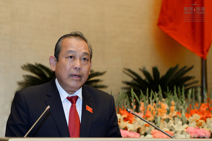 Phó Thủ tướng Trương Hòa Bình đánh giá, chống tham nhũng là một công tác trọng tâm, thường xuyên, lâu dài, là một trong các tiêu chí để đánh giá cán bộ, đảng viên. ảnh: vgp. Phó Thủ tướng Trương Hòa Bình đánh giá, chống tham nhũng là một công tác trọng tâm, thường xuyên, lâu dài, là một trong các tiêu chí để đánh giá cán bộ, đảng viên. ảnh: vgp.