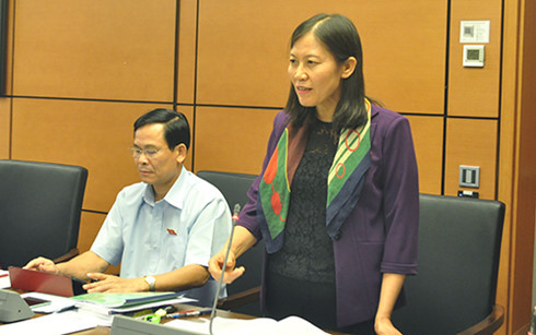 Bà Lê Thị Nga cho biết, công tác bồi thường oan sai năm 2015 kéo dài, người bị oan sai chịu nhiều thiệt thòi. ảnh: Ngọc Thành. Bà Lê Thị Nga cho biết, công tác bồi thường oan sai năm 2015 kéo dài, người bị oan sai chịu nhiều thiệt thòi. ảnh: Ngọc Thành.