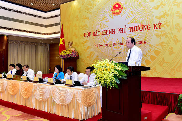 Bộ trưởng Mai Tiến Dũng cho biết, Thủ tướng yêu cầu làm rõ trách nhiệm trong việc chậm giải ngân vốn nhà nước, vốn trái phiếu Chính phủ. ảnh: vgp. Bộ trưởng Mai Tiến Dũng cho biết, Thủ tướng yêu cầu làm rõ trách nhiệm trong việc chậm giải ngân vốn nhà nước, vốn trái phiếu Chính phủ. ảnh: vgp.