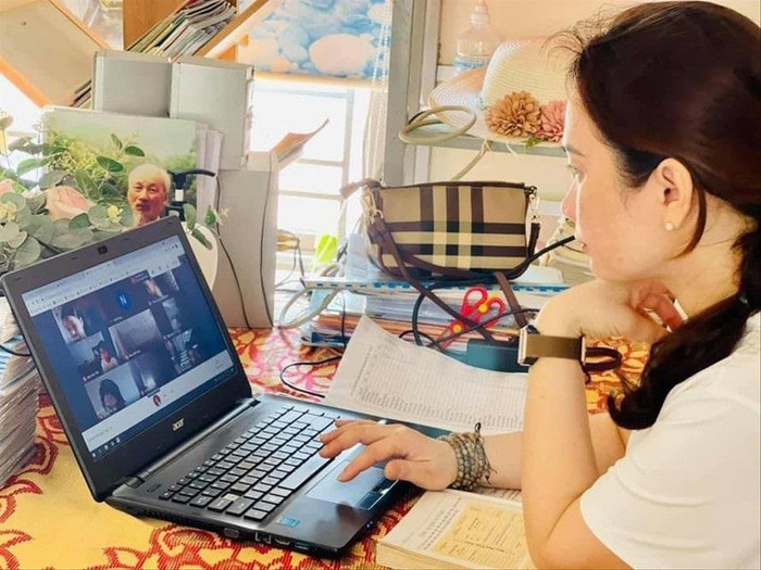 Việc kiểm tra trực tuyến hiện nay rất khó đánh giá đúng chất lượng học tập (Hình ảnh chỉ mang tính chất minh họa, nguồn: Báo Tiền phong)