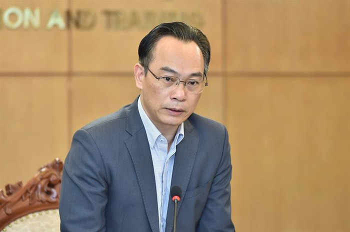 Thứ trưởng Hoàng Minh Sơn phát biểu tại phiên họp Thứ trưởng Hoàng Minh Sơn phát biểu tại phiên họp