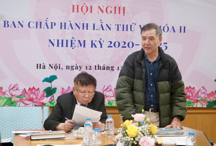 Các đại biểu trao đổi, thảo luận ý kiến trực tiếp tại hội nghị. (Ảnh: Doãn Nhàn)