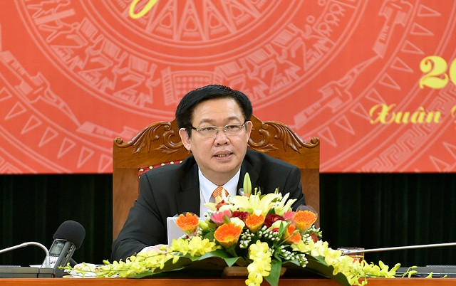 Trưởng ban Kinh tế Trung ương Vương Đình Huệ (ảnh: Thanh Liêm). Trưởng ban Kinh tế Trung ương Vương Đình Huệ (ảnh: Thanh Liêm).