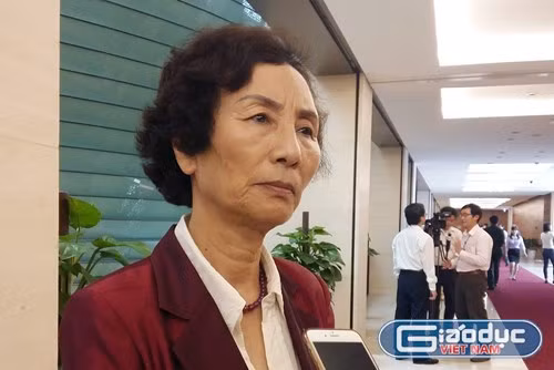 GS.TS Bùi Thị An (ảnh: Ngọc Quang)