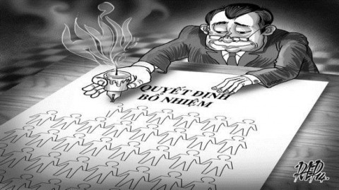 Bổ nhiệm cán bộ. Bổ nhiệm cán bộ.