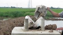 Kết luận chính thức vụ "móng cột điện làm bằng bê tông trộn đất" ảnh 2 Kết luận chính thức vụ "móng cột điện làm bằng bê tông trộn đất" ảnh 2