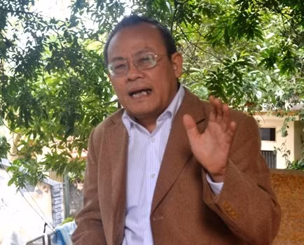 Ông Lê Văn Cuông, nguyên Phó trưởng đoàn Đại biểu Quốc hội tỉnh Thanh Hóa (ảnh: QUỐC TOẢN).