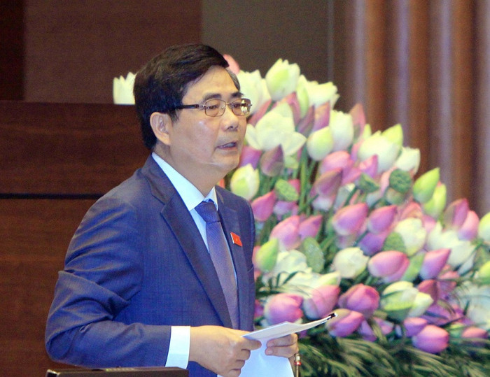 Bộ trưởng Cao Đức Phát trả lời chất vấn tại Quốc hội sáng nay. ảnh: TTBC Quốc hội. Bộ trưởng Cao Đức Phát trả lời chất vấn tại Quốc hội sáng nay. ảnh: TTBC Quốc hội.