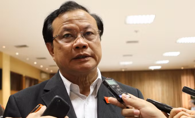 Bí thư Thành Ủy Hà Nội - Ông Phạm Quang Nghị cho biết, bà Châu Thị Thu Nga không trung thực khi kê khai trình độ học vấn, lợi dụng báo chí tuyên truyền có lợi cho bản thân và công ty. ảnh: Xuân Hải.