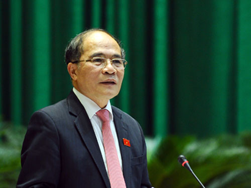 Chủ tịch Quốc hội Nguyễn Sinh Hùng. ảnh: TTBC Quốc hội. Chủ tịch Quốc hội Nguyễn Sinh Hùng. ảnh: TTBC Quốc hội.