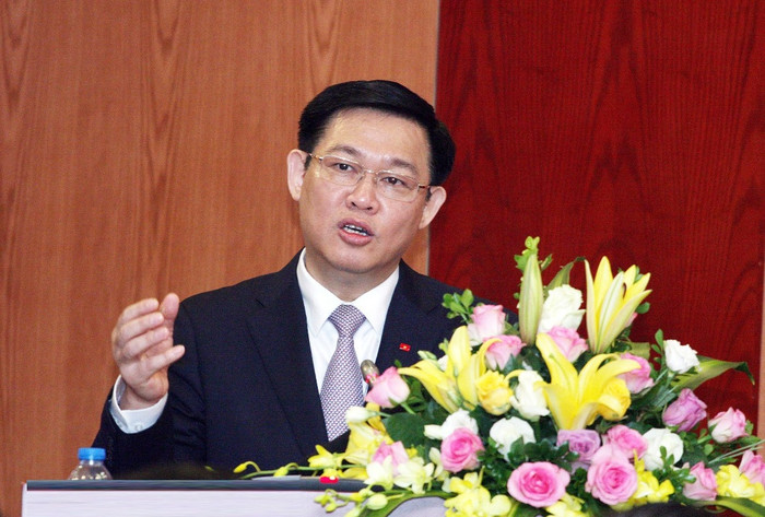 Phó Thủ tướng Vương Đình Huệ phát biểu tại hội thảo. ảnh: VGP. Phó Thủ tướng Vương Đình Huệ phát biểu tại hội thảo. ảnh: VGP.