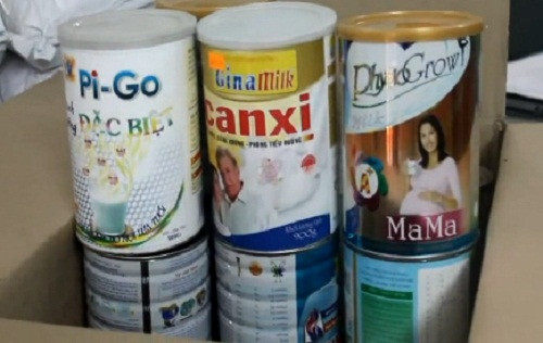 Sửa rởm Trung Quốc gắn mác ngoại "cao cấp". Sửa rởm Trung Quốc gắn mác ngoại "cao cấp".