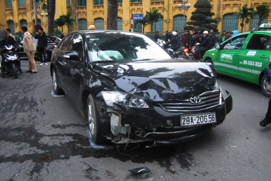 Một trường hợp tai nạn xe Toyota. Một trường hợp tai nạn xe Toyota.