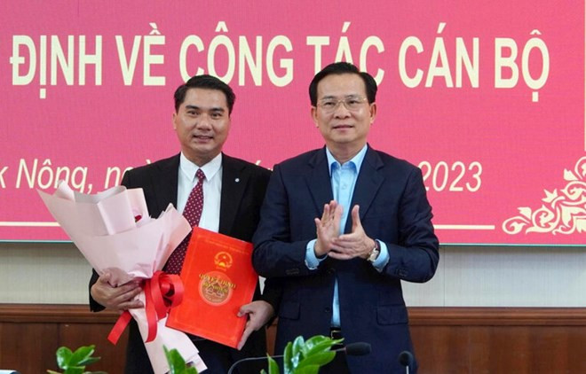 Ông Phan Thanh Hải được bổ nhiệm làm Giám đốc Sở Giáo dục và Đào tạo tỉnh Đắk Nông. Ảnh: Sở Giáo dục và Đào tạo tỉnh Đắk Nông. Ông Phan Thanh Hải được bổ nhiệm làm Giám đốc Sở Giáo dục và Đào tạo tỉnh Đắk Nông. Ảnh: Sở Giáo dục và Đào tạo tỉnh Đắk Nông.