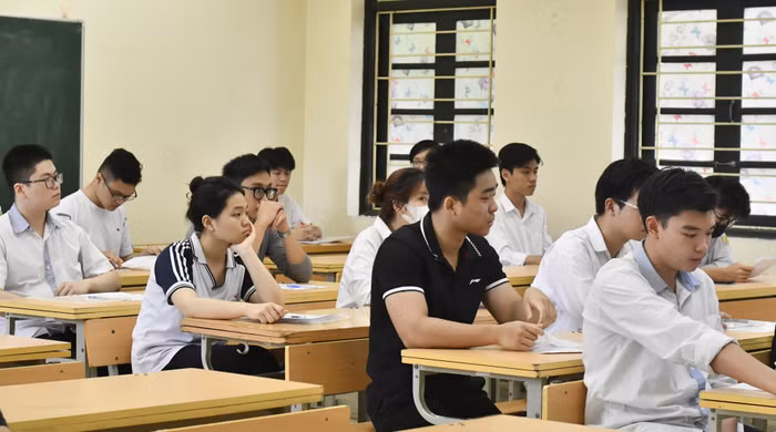 Tiến sĩ Lê Viết Khuyến - Phó Chủ tịch Hiệp hội Các trường đại học, cao đẳng Việt Nam. Ảnh: Ngọc Mai.