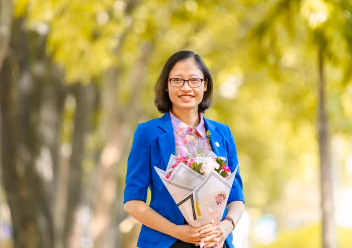 Tiến sĩ Nguyễn Thị Cẩm Hường – Trưởng Bộ môn Giáo dục trẻ khiếm thị và trẻ khuyết tật học tập, Khoa Giáo dục đặc biệt, Trường Đại học Sư phạm Hà Nội. Ảnh nhân vật cung cấp.