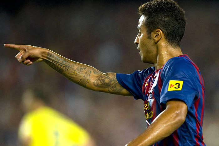 Thiago Alcantara cũng không chịu kém cạnh các tiền bối. Thiago Alcantara cũng không chịu kém cạnh các tiền bối.