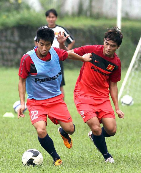 Mục tiêu chính của bóng đá Việt Nam năm nay là tấm HCV SEA Games. Ảnh: Quang Minh Mục tiêu chính của bóng đá Việt Nam năm nay là tấm HCV SEA Games. Ảnh: Quang Minh
