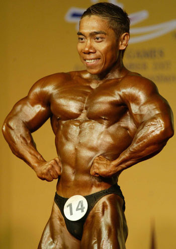 Phạm Văn Mách là một trong những VĐV thể hình thành công nhất Việt Nam.