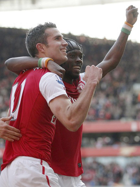 Arsenal đã dũng cảm chơi đôi công sòng phẳng để giành phần thắng. Arsenal đã dũng cảm chơi đôi công sòng phẳng để giành phần thắng.