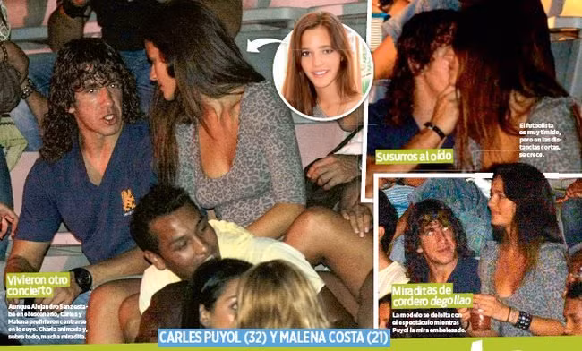 Lần đầu tiên họ xuất hiện cùng nhau là trong một buổi hòa nhạc của Alejandro Sanz, ngày 15/9/2010.