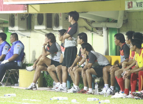 Góc ảnh đẹp: U23 Việt Nam, từ âu lo đến vỡ òa niềm vui ảnh 4 Góc ảnh đẹp: U23 Việt Nam, từ âu lo đến vỡ òa niềm vui ảnh 4