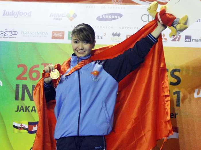 Ở nội dung biểu diễn, chủ nhà Indonesia luôn gây khó dễ cho các VĐV. Bởi thế mà tấm HCV của Mai Phương càng đáng quý. Ở nội dung biểu diễn, chủ nhà Indonesia luôn gây khó dễ cho các VĐV. Bởi thế mà tấm HCV của Mai Phương càng đáng quý.