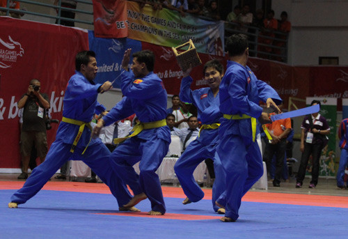 Màn trình diễn tuyệt đẹp của Vovinam tại SEA Games 26