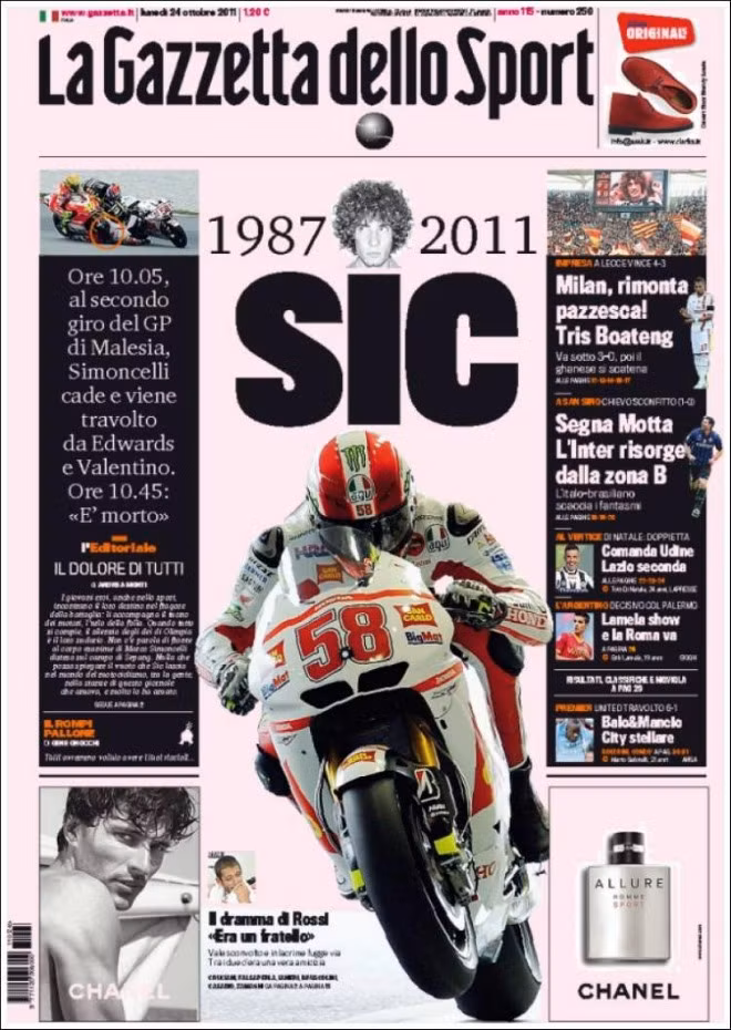 SIC: 1987-2011 (La Gazzeta dello Sport)